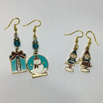 snow Valentine's Day Earring Gifts