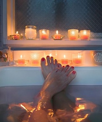 Valentine's Day gift ideas Aroma Therapy bath