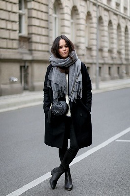 Winter wardrobe layering 1