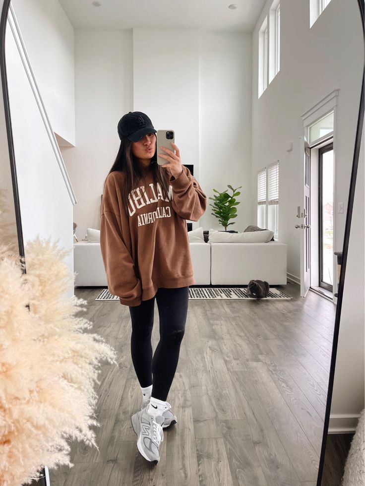 Oversized Outfits 3. Balance is the Key: