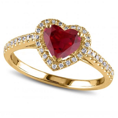 Symbolism of Passion and Love of Ruby Rings 2