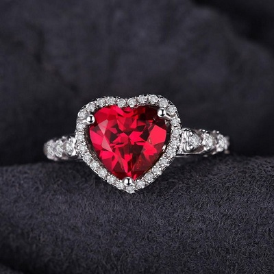 Symbolism of Passion and Love of Ruby Rings 1