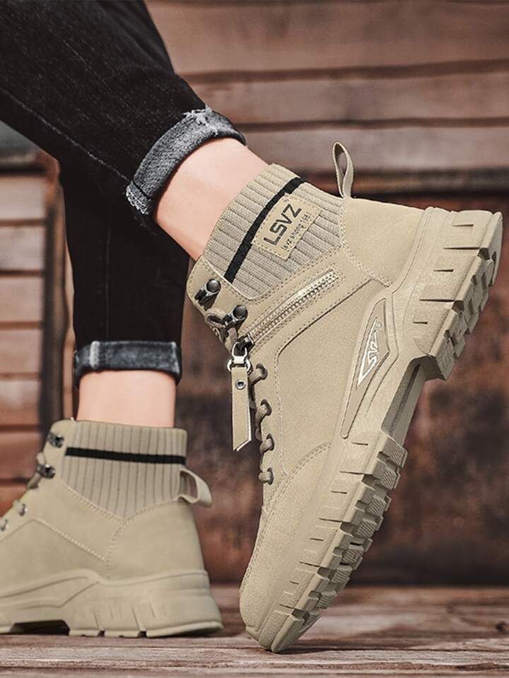 hiking boots Military-inspired fashion