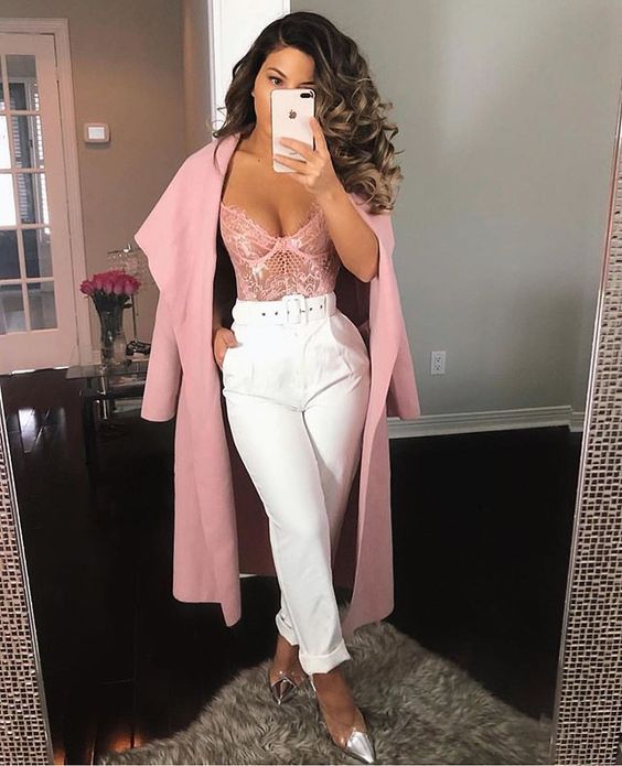 White pants party outfit ideas