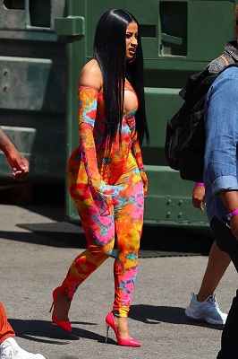Cardi B Street Style Fashion 1