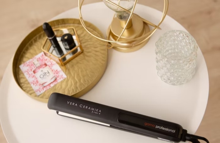 Flat Iron keratin hair treatment