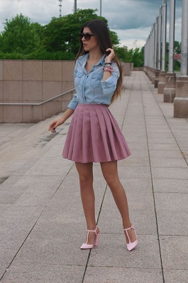 Mini Skirts and Stylish Tops 3