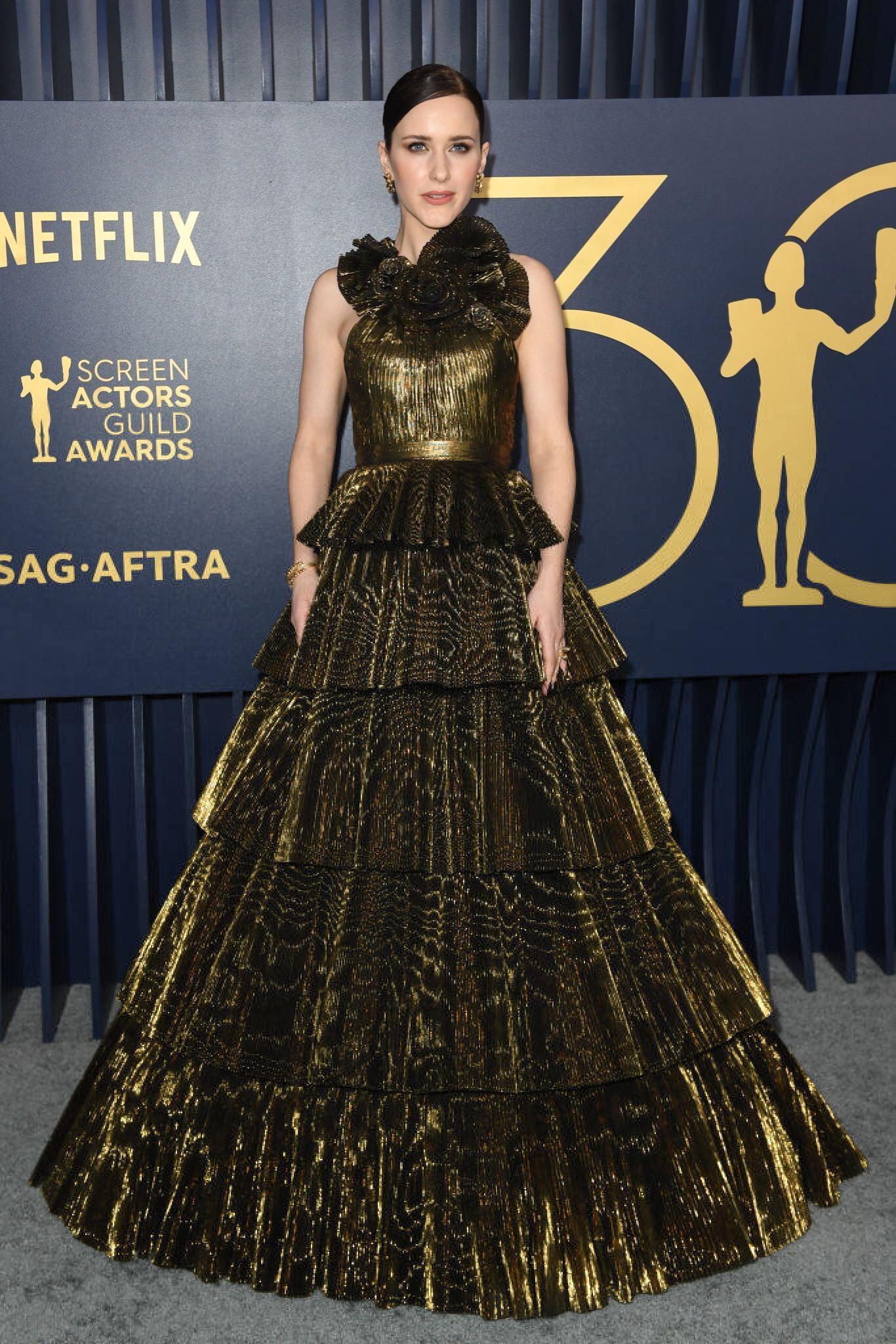 Rachel celebrity red carpet outfits