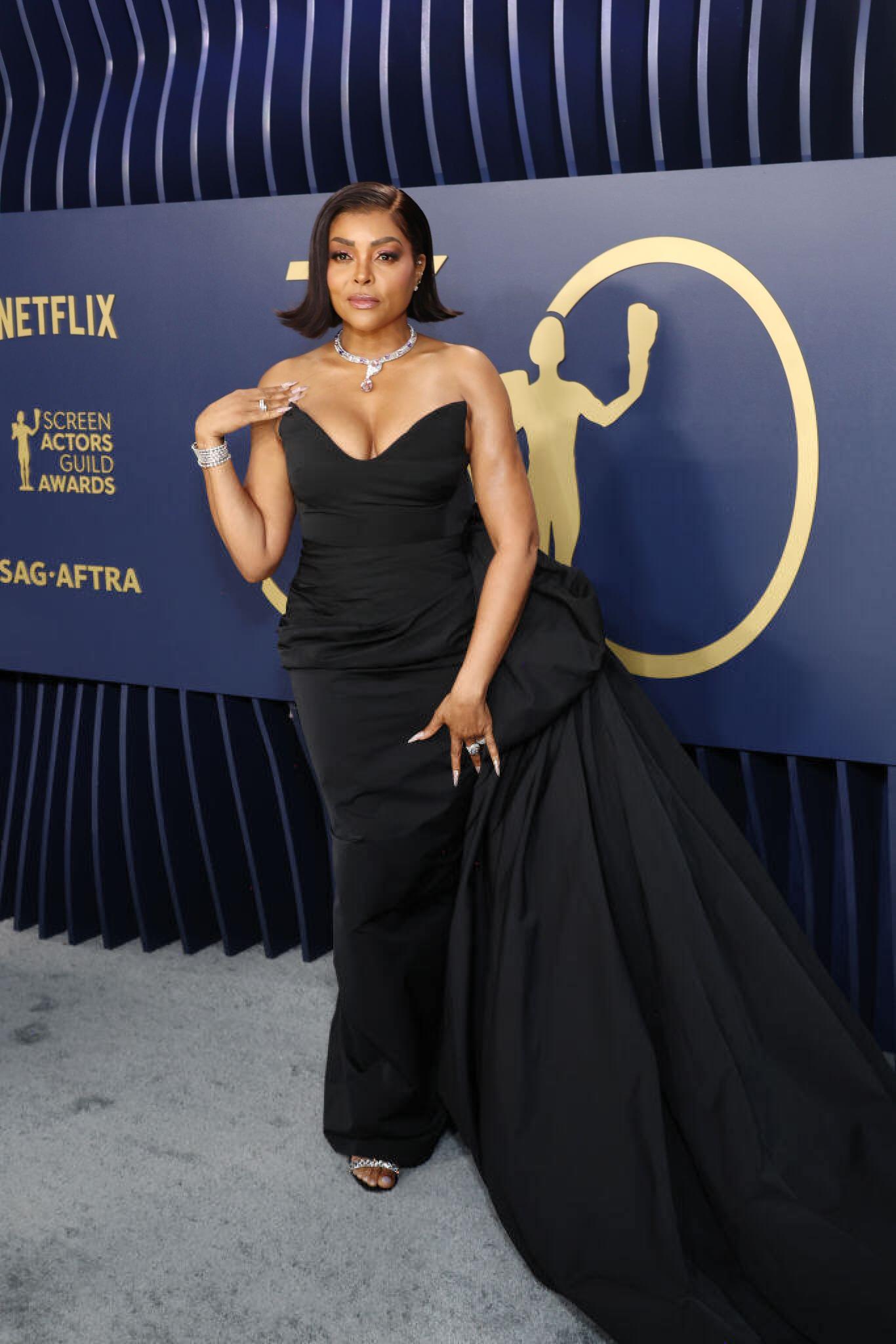 Taraji Henson SAG Awards best-dressed celebrities