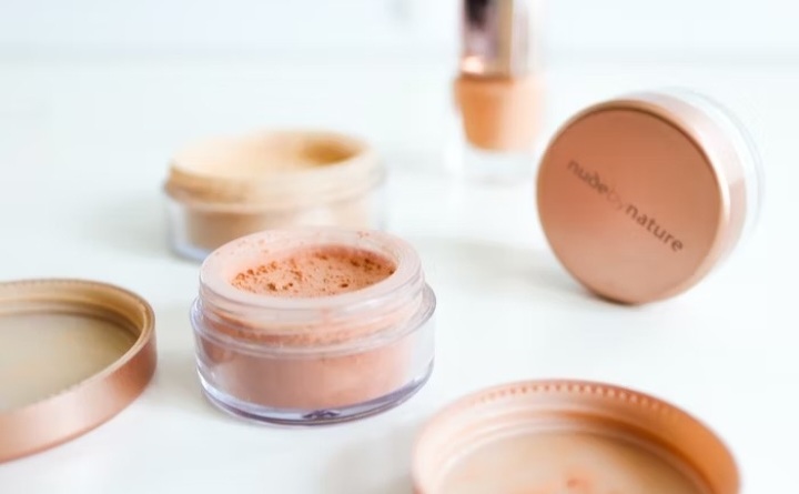 party makeup face powder