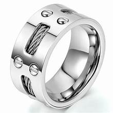 Silver Steel men’s rings