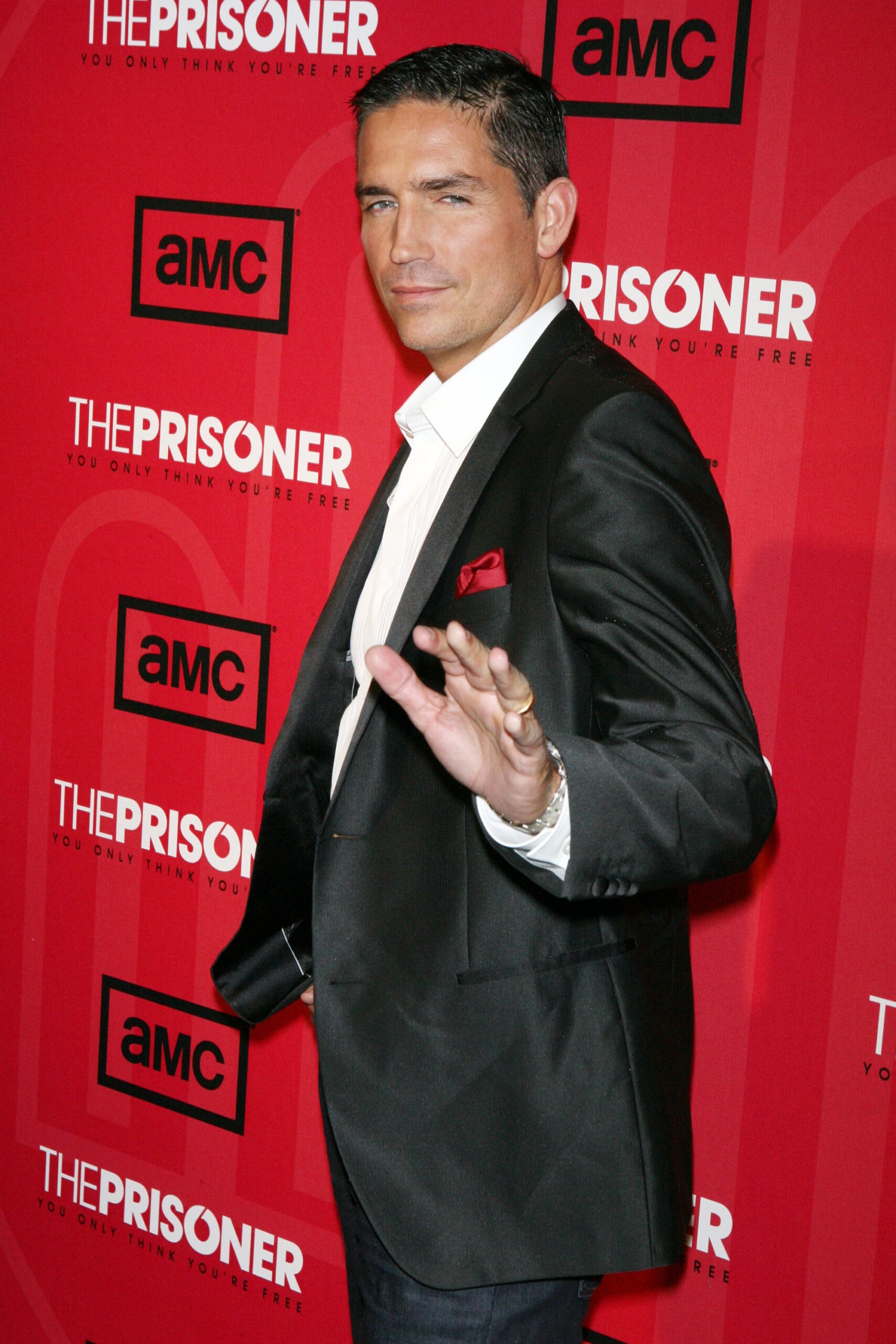 Jim Caviezel red carpet style