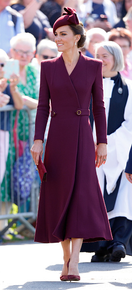 Princess Kate Middleton dresses suede