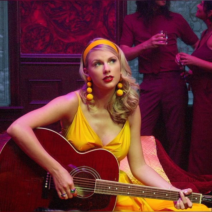 Taylor Swift music video outfits yellow dress