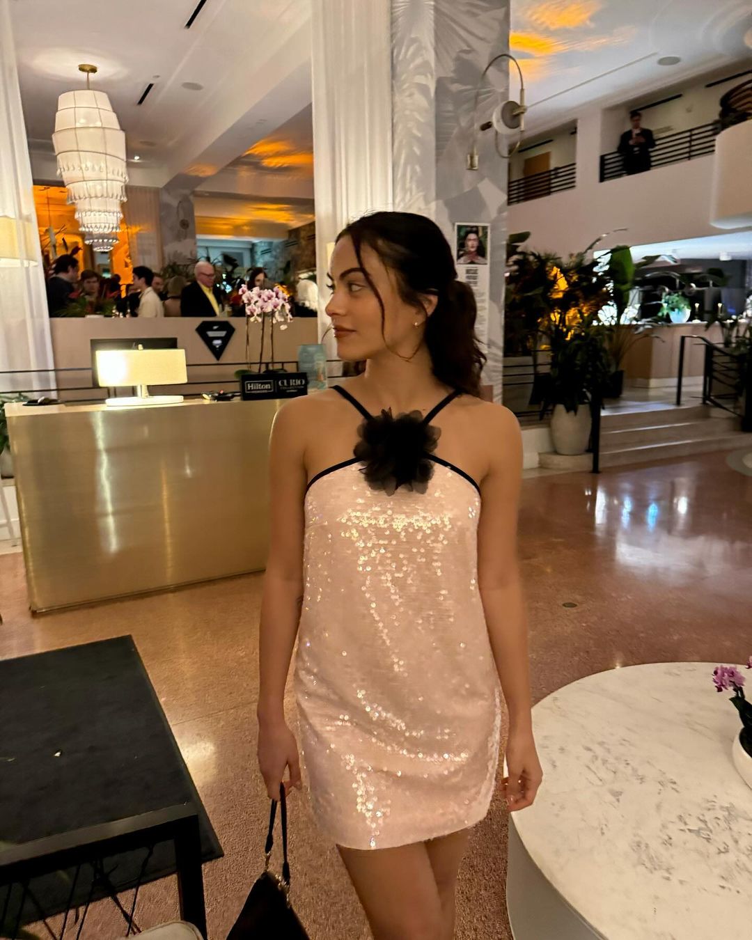  Jisoo Self-Portrait sequin