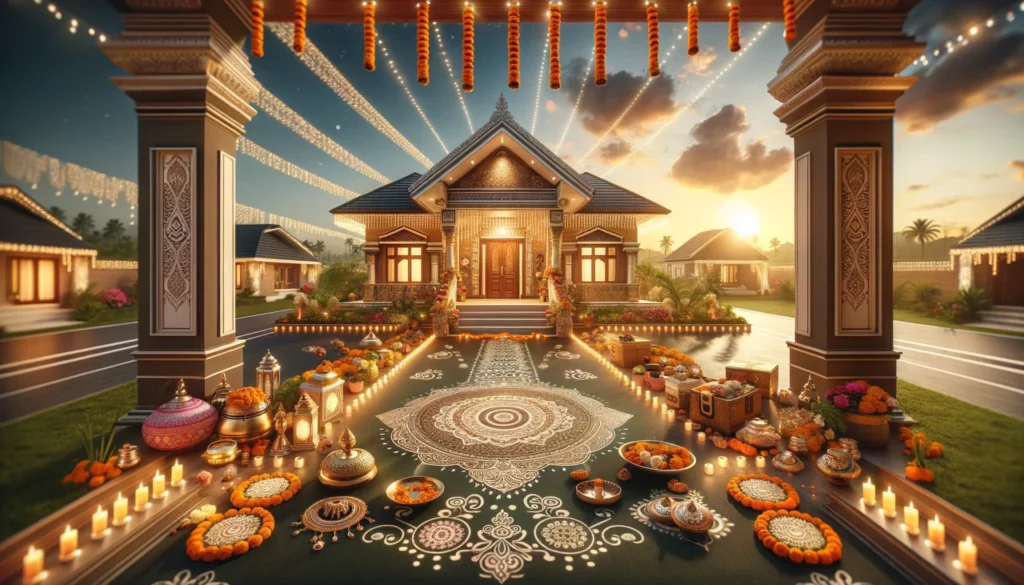 Traditional Jewellery for Griha Pravesh Puja