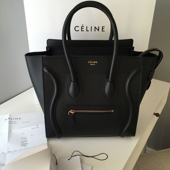 best investment bags Celine Luggage Tote1