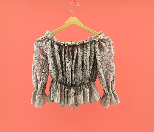 fashion-oriented tops frills 