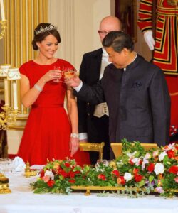 Kate Middleton state dinner dress