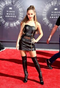 Ariana Grande little black dress