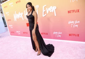 Maitreyi Ramakrishnan sexy red carpet