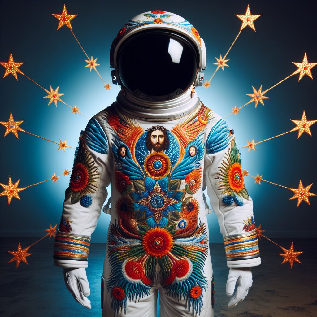 cosmic desciple Holy Thursday Astronaut Costumes
