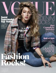Gigi Hadid Shoots in Vogue Magazine 005