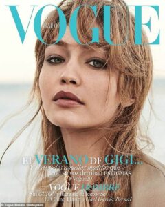 Gigi Hadid Shoots in Vogue Magazine 002