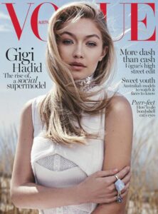 Gigi Hadid Shoots in Vogue Magazine 001