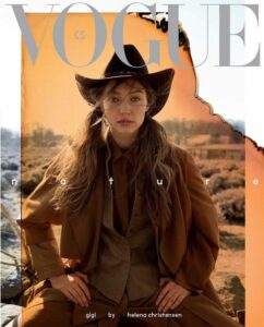 Gigi Hadid Shoots in Vogue Magazine 009