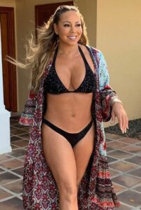 Mariah Carey Flirty Fiesta bikini