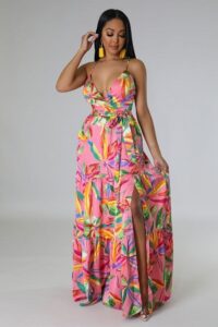 Chose a Boho-Chic Maxi Dresses Birthday Party Outfit Idea 1