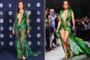 The Iconic Versace Jungle Dress By Jennifer Lopez