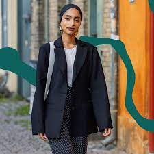 Blazers for ladies in black