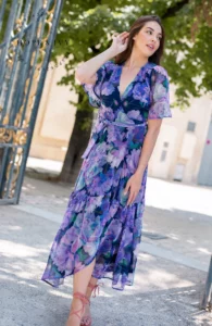 Adele in The Floral Maxi Dress