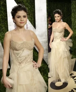 Chic in Champagne By Selena Gomez
