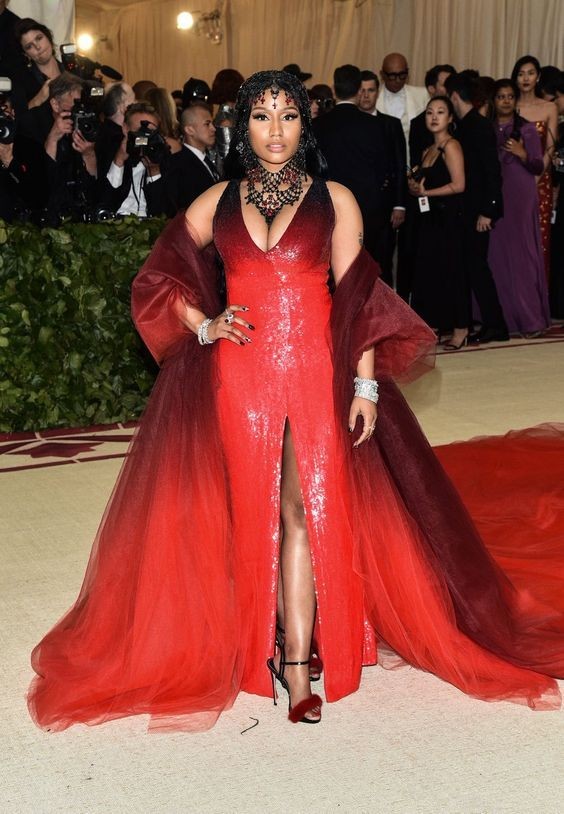 Nicki Minaj outfits 2018 Met Gala 