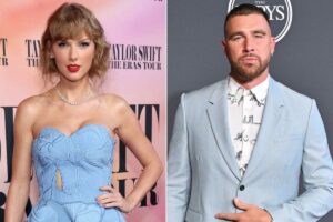 Travis Kelce and Taylor Swift in Bohemian Romance