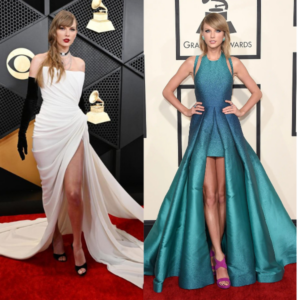 Taylor Swift in hot red carpet dresses