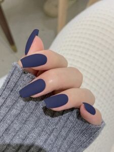 Top Nail Trends and Ideas  4. Matte Nail Finishes