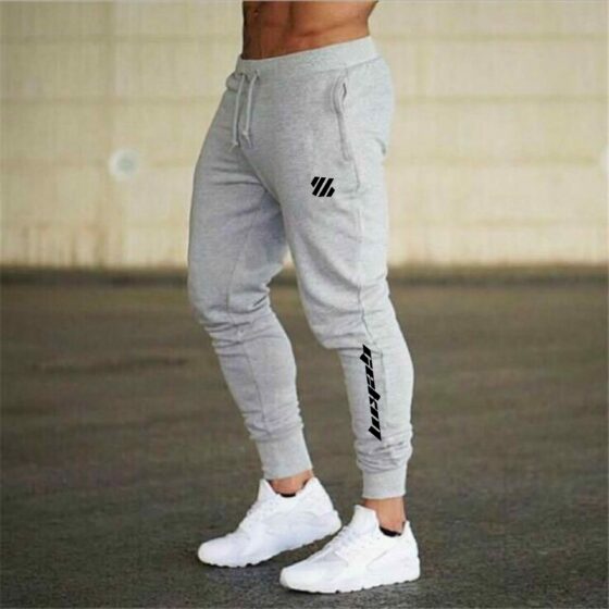 gym trousers grey