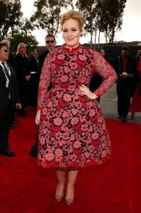 Adele in the Red Carpet Glamour