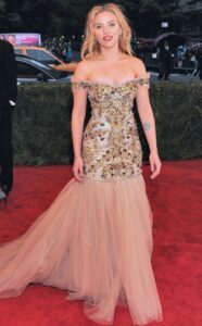 Scarlett Johansson: At the 2012 Met Gala