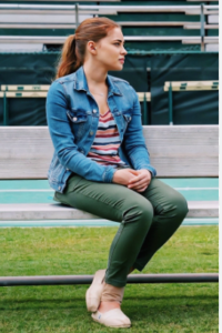 Josephine Langford hot classy chic casual outfit