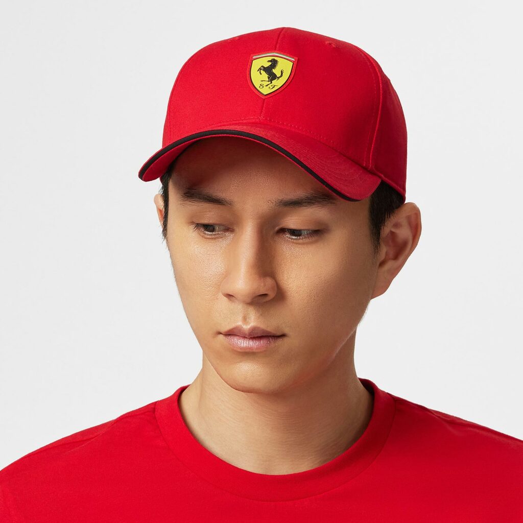 men's caps red