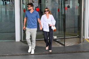 Clara Chia and Gerald Pique street style