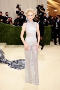 Julia Garner at the Met Gala
