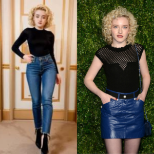 Julia Garner jeans hot and sexy