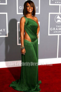 rihanna_sexy_green_cut_out_prom_gown_formal_evening_dresses_grammy_red_carpet