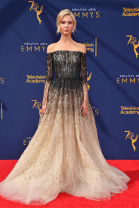 Isabel-May-at-the-red-carpet-during-an-event